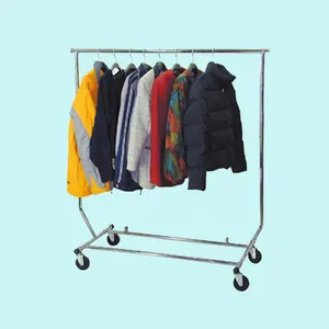 hiển thị phòng ngủ Suppliers-Modern indoor steel cloth clothes underwear display rack stand for bedroom