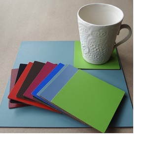 2025 Custom Wholesale Leather Cup <b>Drink</b> <b>Coasters</b> - Product Image 1