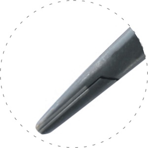 Pinzas de Pesca con Mosca de Acero Inoxidable con Pasador, Acabado Negro y Empuñadura Negra Brillante, Herramienta para Atar Moscas - Product Image 3