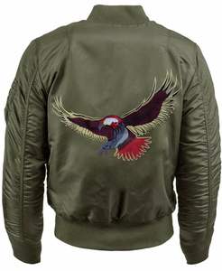 Chaqueta bomber de ante de cuero de diseño personalizado de moda de invierno para hombre - Product Image 6