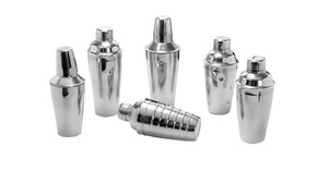 Stainless Steel Eco-Friendly <b>Cocktail</b> Shaker Barware Metal Tins Drinkware Accessories for <b>Cocktail</b> & Snack <b>Trays</b> - Product Image 2