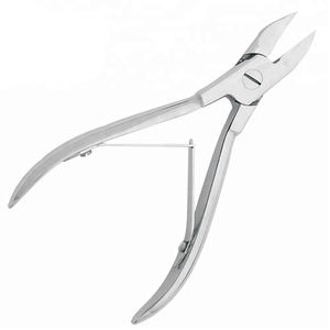 Cortaúñas Profesional de Acero Inoxidable en Forma de Luna, Cortaúñas para Uñas Encarnadas, Cortaúñas de Belleza con Bloqueo Trasero - Product Image 5