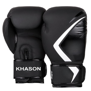 GANTS DE BOXE EN CUIR PU LOGO PERSONNALISÉ POUR ADULTES 8OZ 12OZ 14OZ MATÉRIEL D'ENTRAÎNEMENT POUR KICKBOXING SPORTSWEAR - Product Image 1