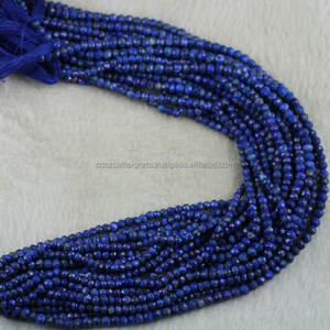 Premium Product Bleu Lapis Lazuli Pierres Précieuses Perles Rondes Cristaux de Pierre Naturelle pour Guérir les Bijoux - Product Image 5