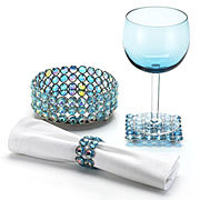 Wedding Decorations Coaster and <b>Napkin</b> Ring Set for Home Hotel and <b>Party</b> Use - Product Image 3