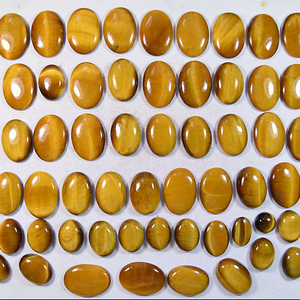 Pierres précieuses cabochons œil de tigre uniques de qualité supérieure, en vrac, de Jaipur, coupées à la main par des artisans naturels - Product Image 1