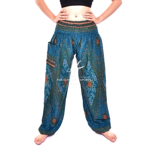 Pantalon sarouel à imprimé œuf de paon, pantalon de Yoga pour hommes - Product Image 3