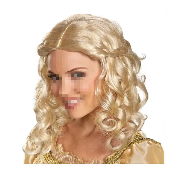 Party Wig Cosplay Party Fancy Dress Aurora Adult Costume Womens Synthetic Wigs HPC-1195