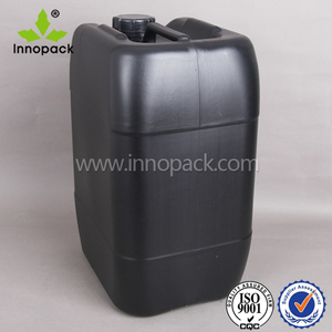 Bidons en plastique noir personnalisés de 20 litres avec bouchon à vis à vendre - Product Image 5
