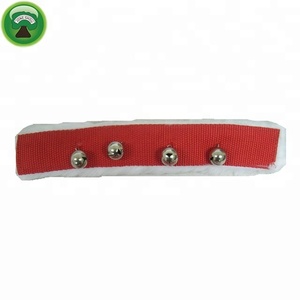 Cloche de bandes de licou en peau de mouton de cheval \ Colliers de cheval de licou de mouton - Product Image 2