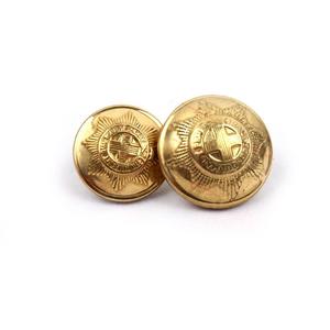 Botones de uniforme de oro, dos tamaños - Product Image 3