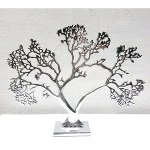Arbre de Noël rectangulaire en métal écologique - 32 cm - Décoration d'intérieur - Product Image 4