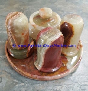 Saleros y Pimenteros de Ónix Verde Natural, Molinillo de Pimienta de Mármol de Piedra - Product Image 5