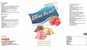 ลูกปัดสีฟ้าราสเบอร์รี่ท็อปปิ้งซอส - Product Image 3