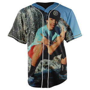 Camiseta con estampado de béisbol 3D para mujer, ropa de béisbol con nuevo patrón, 100 poliéster, personalizada, de verano, gran oferta - Product Image 4