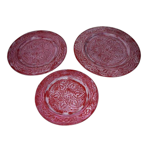 จานชาร์จอาหารสำหรับงานแต่งงานสีชมพู - Product Image 1