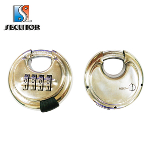 Inoxidable 304 Stainless Steel Discs Combination Pad Lock/digit Combination Padlock - Product Image 4