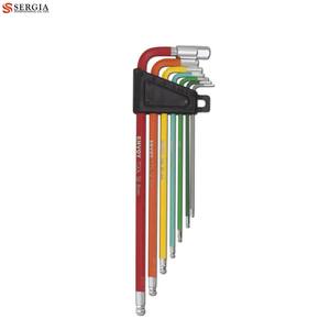 Jeu de 7 clés à bille arc-en-ciel, Taiwan, creux, Allen - Product Image 2