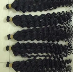 Prix d'usine non transformé Cabello Virgin Deep Wave Humano 28 ", Remy Cabelo Humano 30", Cheveux pas cher - Product Image 1