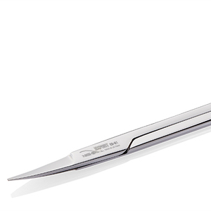 Tijeras para Cejas NGHIA de Alta Calidad ES-01, Acero Inoxidable con Acabado Gris, 89 mm, Origen Vietnam - Product Image 1