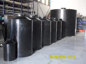 Fabrication de réservoirs en plastique, plastique (HDPE / PP / PVC / FRP / PVDF) - Product Image 2