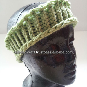 Hand knitted ear warmer reversible headband Handmade Creations Handmade Creations - Product Image 1