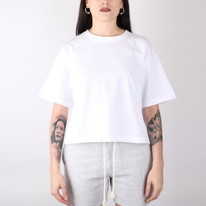 Haute qualité femmes été plage dames Blouse t-shirt à manches courtes cultures hauts - Product Image 3