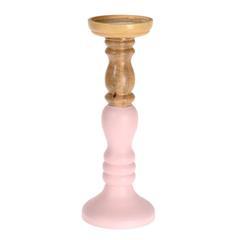 Handmade Driftwood Candle Holder Clear Glass Folk <b>Art</b> Decorative Wooden <b>Stand</b> for Weddings and Home Decor - Product Image 3