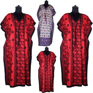 Women Night Dress Long Kaftan <b>Top</b> - Product Image 1