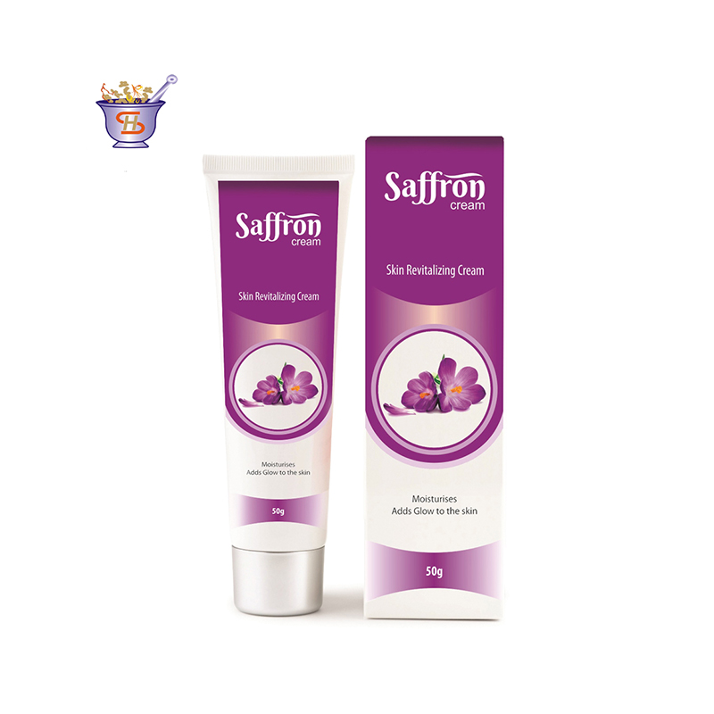 100% натуральный шафран отбеливающий крем для лица