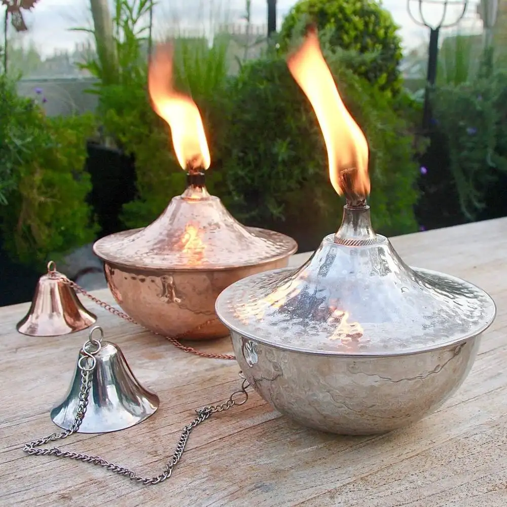 Садовый масляный фонарь из нержавеющей стали для столешницы