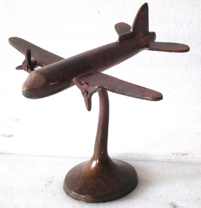 Hélicoptère décoratif en métal lourd de conception antique en fonte sous pression avec une longue durée de vie - Product Image 6