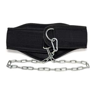 GAF Heavy Duty Comfortable Weightlifting Dip Neoprene/EVA <b>Chain</b> Belt with Double Ring Closure for Pull Ups and Gym Workouts - Product Image 1