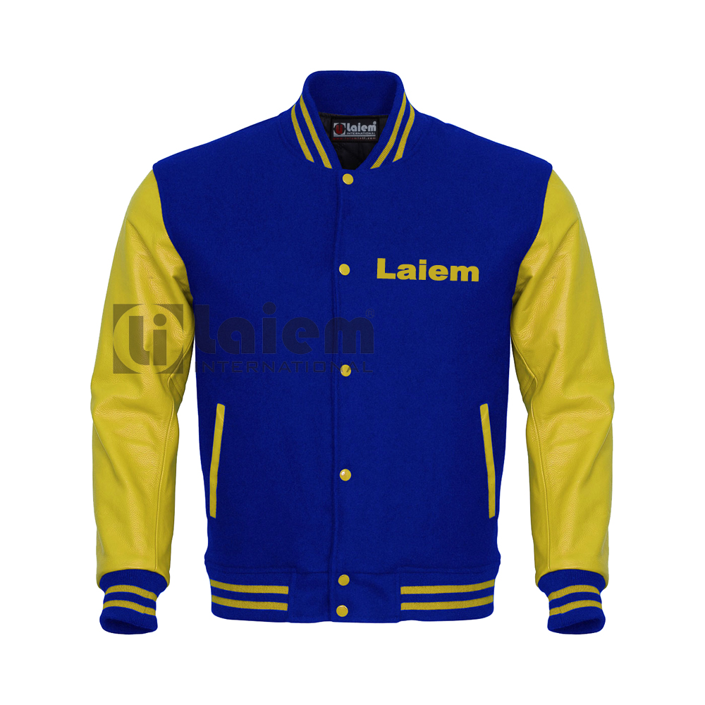 LAIEM INTERNATIONAL Plus Size Men's Winter Varsity Jacket