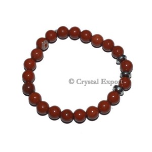 Gemstone <b>Red</b> Jasper <b>Bracelets</b> Online - Product Image 1
