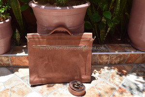 กระเป๋าเอกสารหนังแท้ผลิตภัณฑ์ที่ใช้งานได้จริงและสง่างาม - Product Image 2