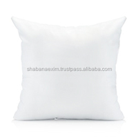 40x40 almohada de inserción de relleno de fibra de poliéster blanco cojín insertar