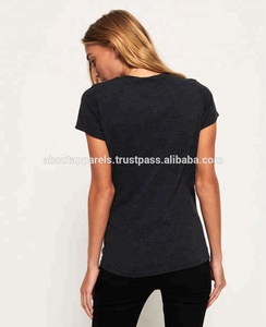 Nouveau best-seller T-shirts sports gym manches courtes personnalisés pour hommes et femmes T-shirt en coton respirant personnalisé en vrac pas cher - Product Image 3