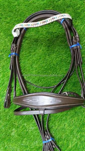 Brida de cuero de caballo de salto alto Premium modelo 1873 - Product Image 2
