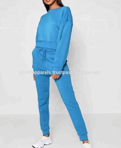 Survêtements de fitness sur mesure pour femmes Ensembles respirants de haute qualité en polyester spandex avec poche à fermeture éclair complète patché - Product Image 6