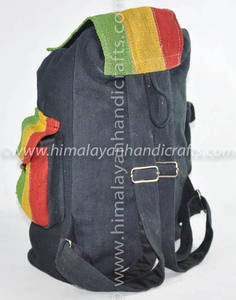 กระเป๋าเป้สะพายหลังกัญชาออร์แกนิกหรูหราเรียบง่าย,กระเป๋าเป้ใช้ได้ทั้งหญิงและชายกระเป๋าเป้สะพายหลังผ้าใยกัญชงผ้าคอตตอนมีซิปและมีด้ามจับนิ่ม NP - Product Image 3