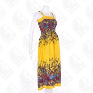 Floral Maxi Printed Hippie Boho Hawaii Floral Beach Sun Dress - Product Image 3