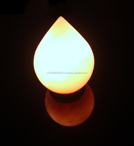 OdontoMed2011 LÁMPARA IONIZADORA DEL HIMALAYA NATURAL ROSA CRISTAL ROCA SAL LÁMPARA BASE DE MADERA - Product Image 2