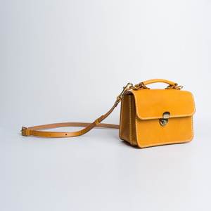 Dulles กระเป๋าหนังของผู้หญิง,กระเป๋าสะพายแฮนด์เมดกระเป๋าถือธุรกิจขนาดเล็ก TLL-0110 - Product Image 1