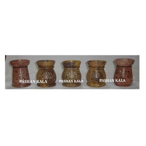 Indian Supplier Soapstone Aroma Fragrance <b>Oil</b> <b>Burner</b> Lamps - Product Image 1
