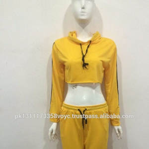 Sudadera deportiva con capucha para mujer, pantalones de chándal - Product Image 2