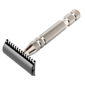 Prestige Razor 1515 Meilleur rasoir de sécurité DE en acier inoxydable pour hommes et femmes Soins personnels Rasage des cheveux avec manche en bois - Product Image 3