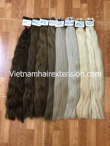 Extensions de cheveux vietnamiens 100% remy, couleur russe, haute qualité, 4 pouces - Product Image 3
