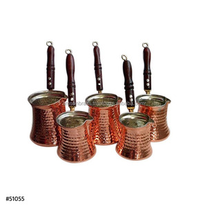 Industry Trending Hammered Traditional Coffee <b>Pot</b> <b>Set</b> of 5 piece Customized Size Shape Colour - Product Image 1