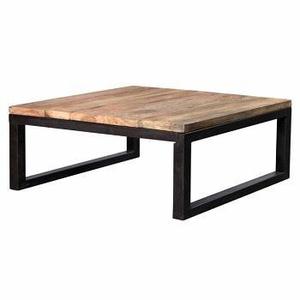 โต๊ะกาแฟโลหะแนวอุตสาหกรรมวินเทจสำหรับห้องนั่งเล่นสมัยใหม่ตกแต่งบ้านสำหรับใช้ในบ้าน - Product Image 5